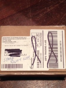 Interesting shipping label
