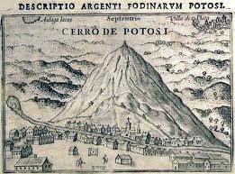 Drawing of Potosi Mountain